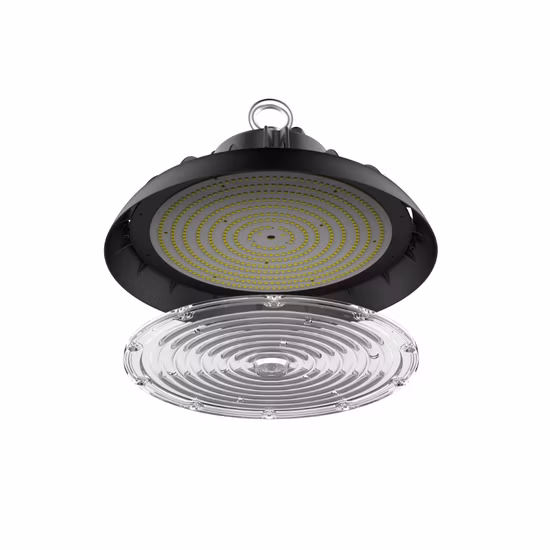 100W/150W/200W/240W/300W Éclairage industriel à LED pour entrepôt Lumière LED UFO High Bay