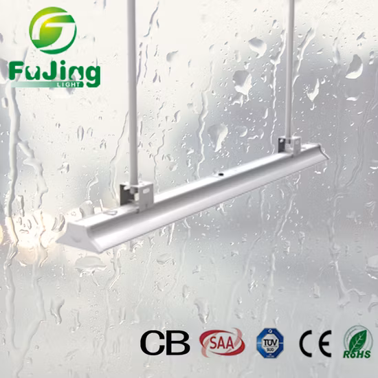 Lumière linéaire élevée de baie de lumen élevé 120W 4FT LED lumière élevée de baie pour l'entrepôt d'atelier