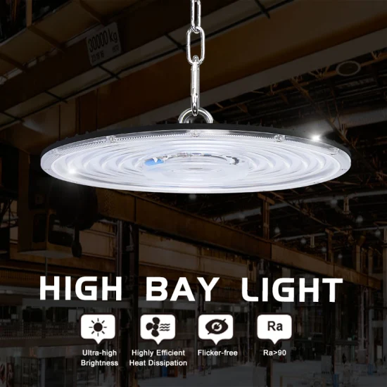 Nouveau produit industriel anti-déflagrant UFO linéaire lumière LED haute baie extérieure intelligente 50W 100W 150W 200W